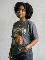The "Unbothered" Capybara Vintage Wash Tee