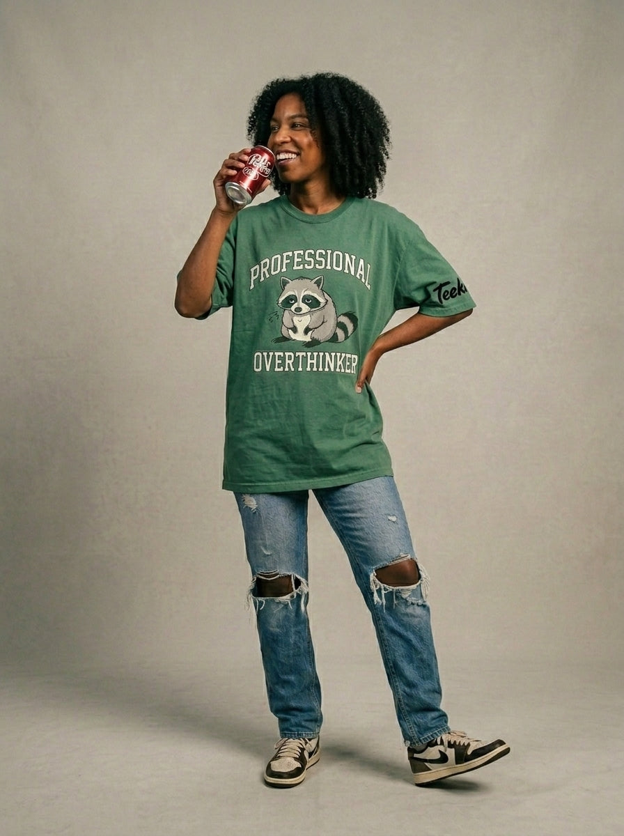 Professional Overthinker // Varsity Anxiety Tee