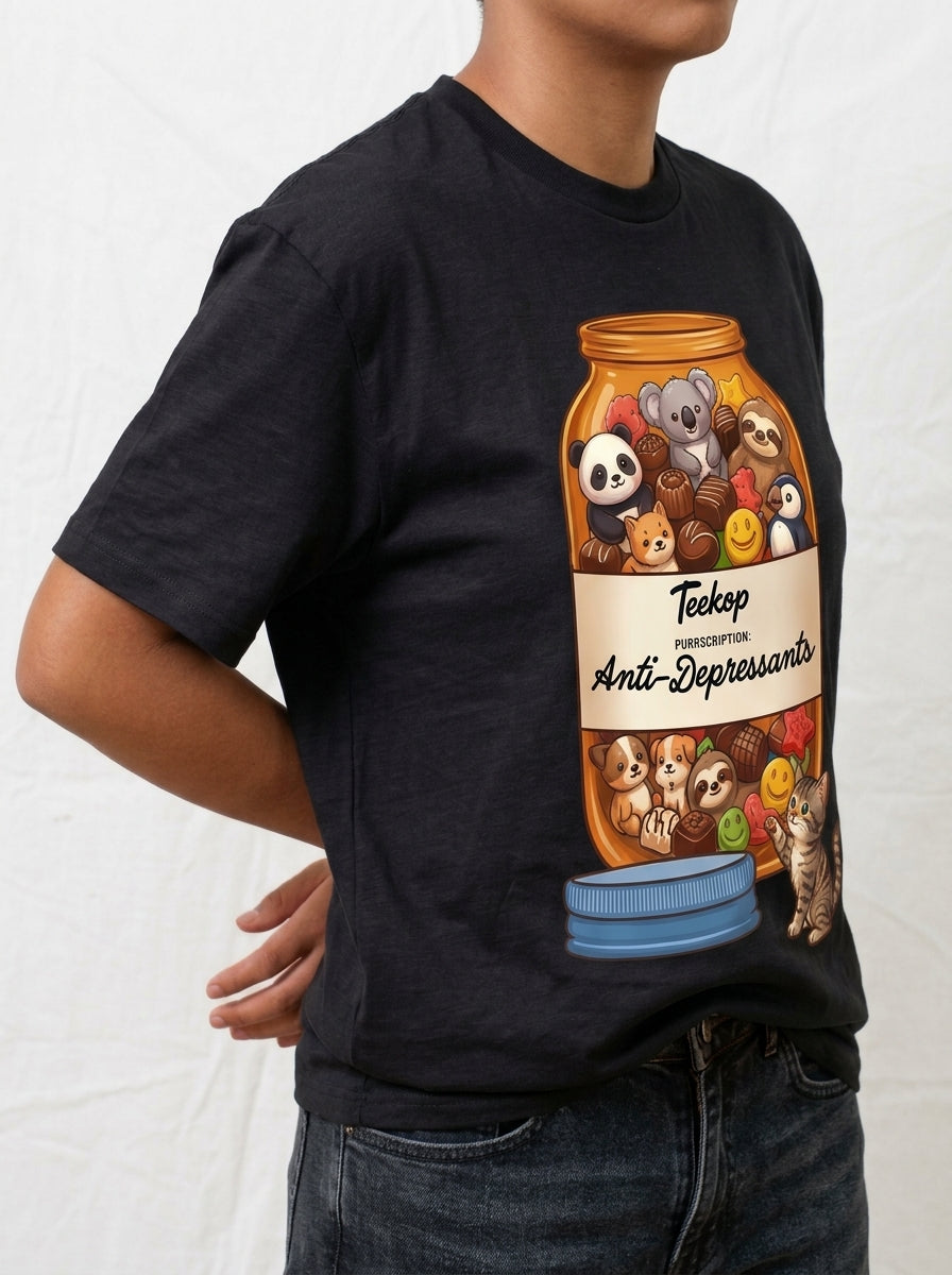The Purrscription Feline Mood Booster Graphic Tee