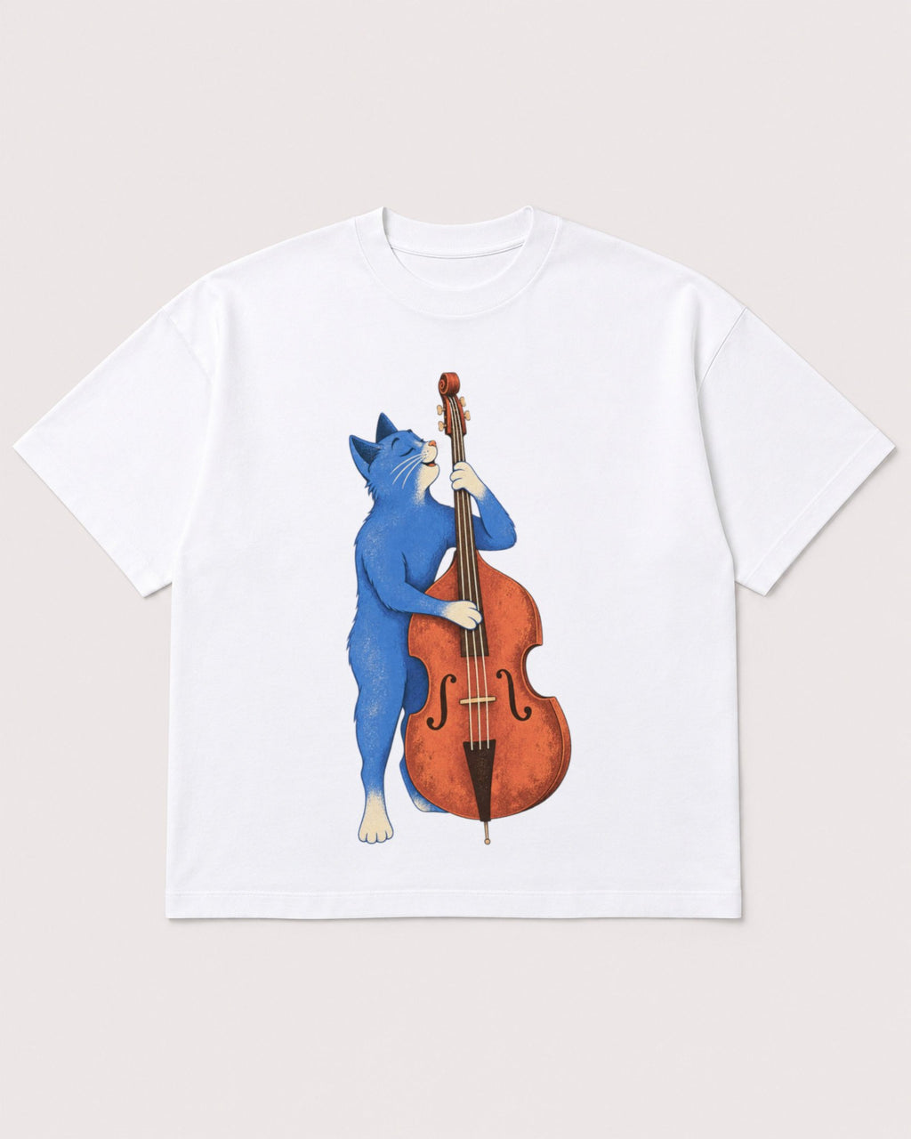 Mockup Boxy Heavyweight Tee White product