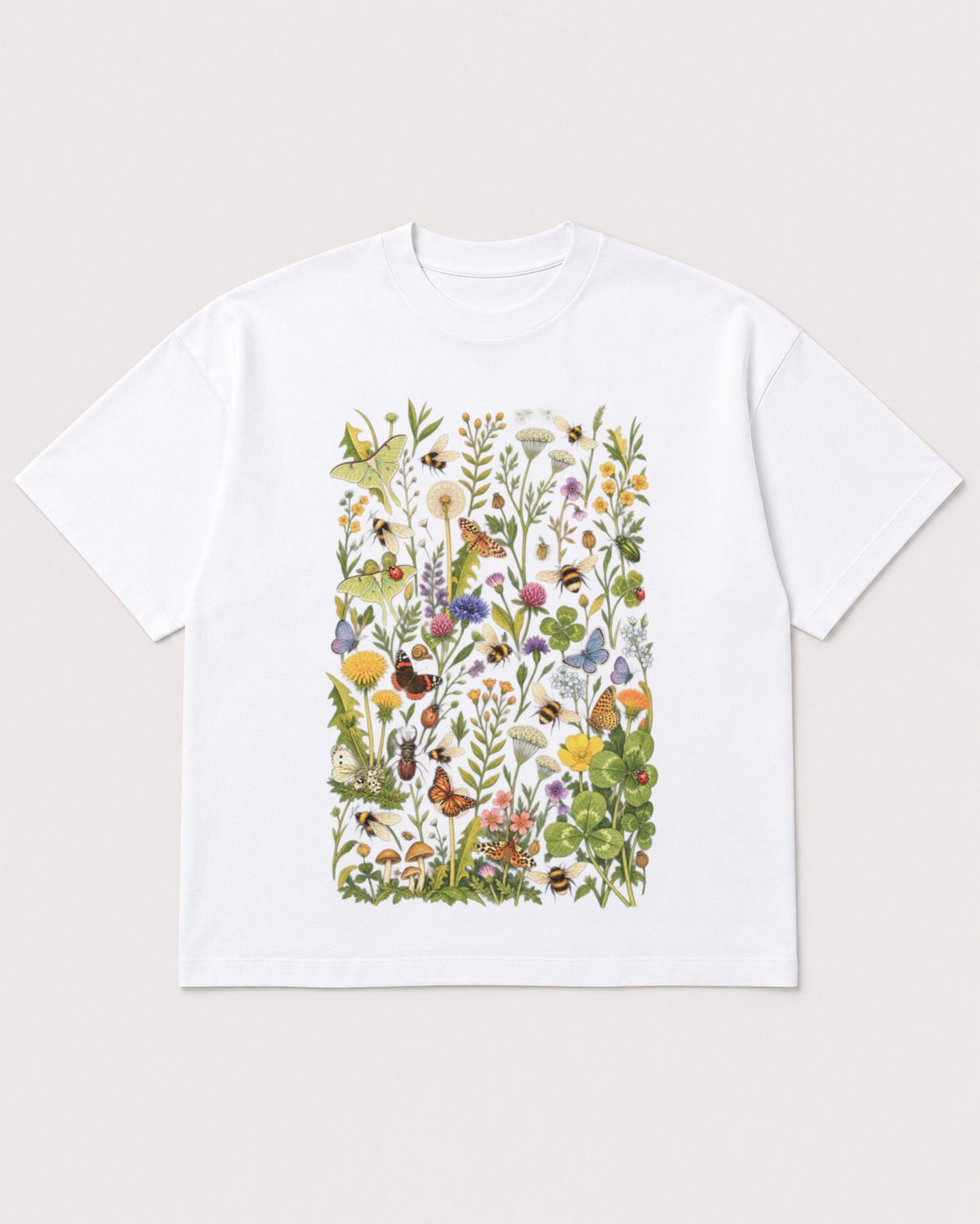 Mockup Boxy Heavyweight Tee White product