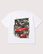 Mockup Boxy Heavyweight Tee White product