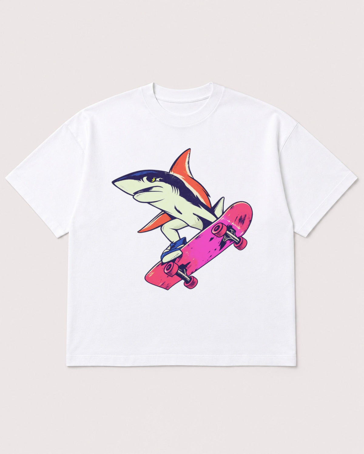 Mockup Boxy Heavyweight Tee White product