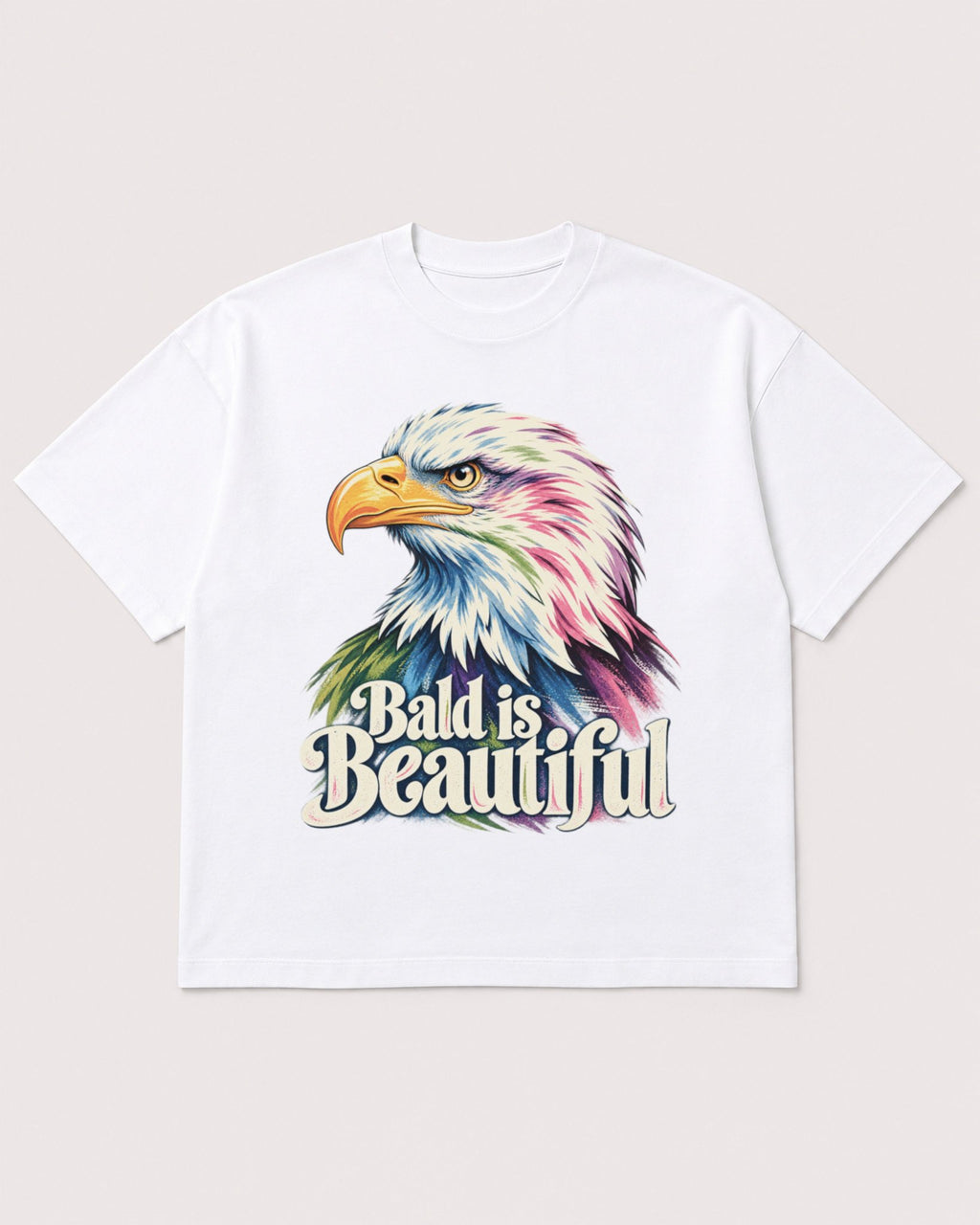 Mockup Boxy Heavyweight Tee White product