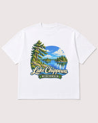 Mockup Boxy Heavyweight Tee White product
