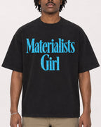 Mockup Boxy Heavyweight Tee Black male close-up 04