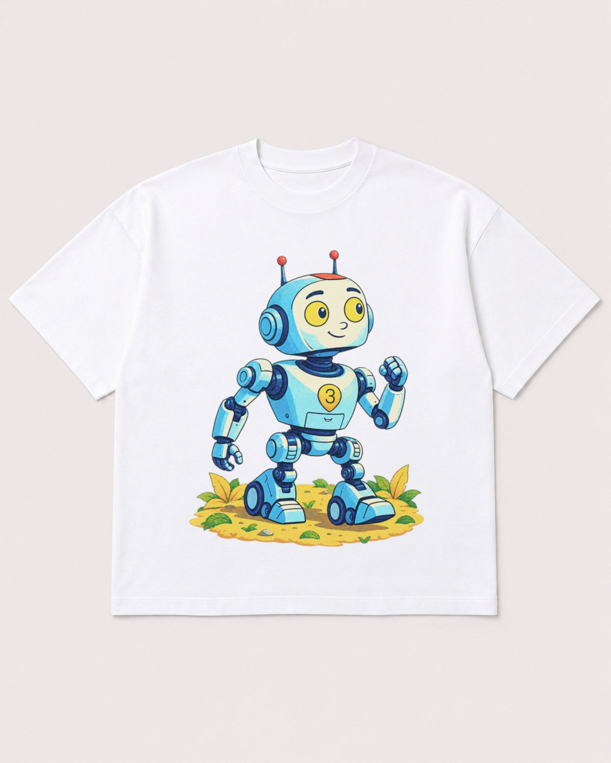Mockup Boxy Heavyweight Tee White product