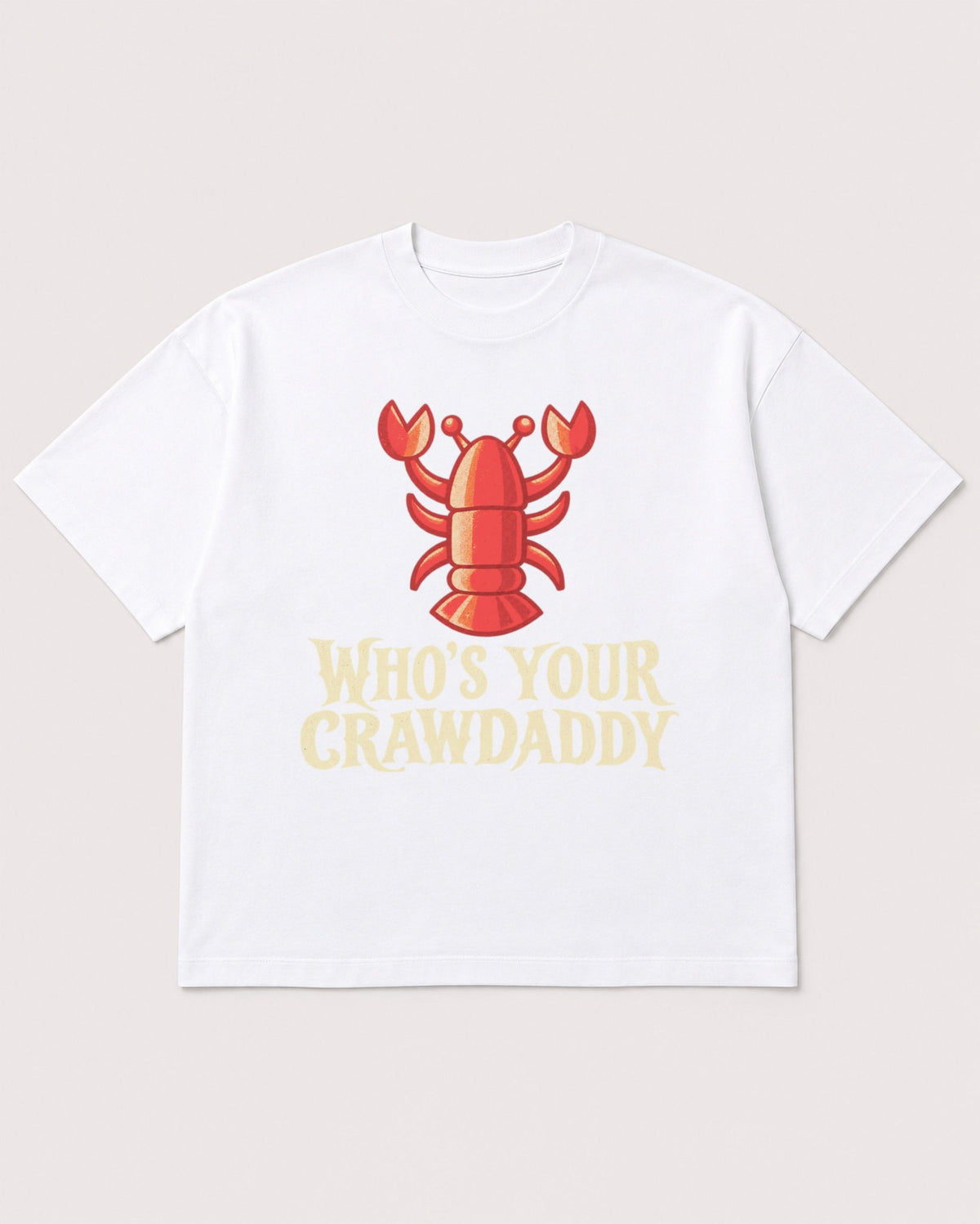 Mockup Boxy Heavyweight Tee White product