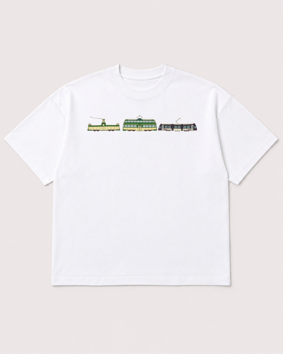 Mockup Boxy Heavyweight Tee White product