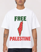 Mockup Boxy Heavyweight Tee White male close-up 06