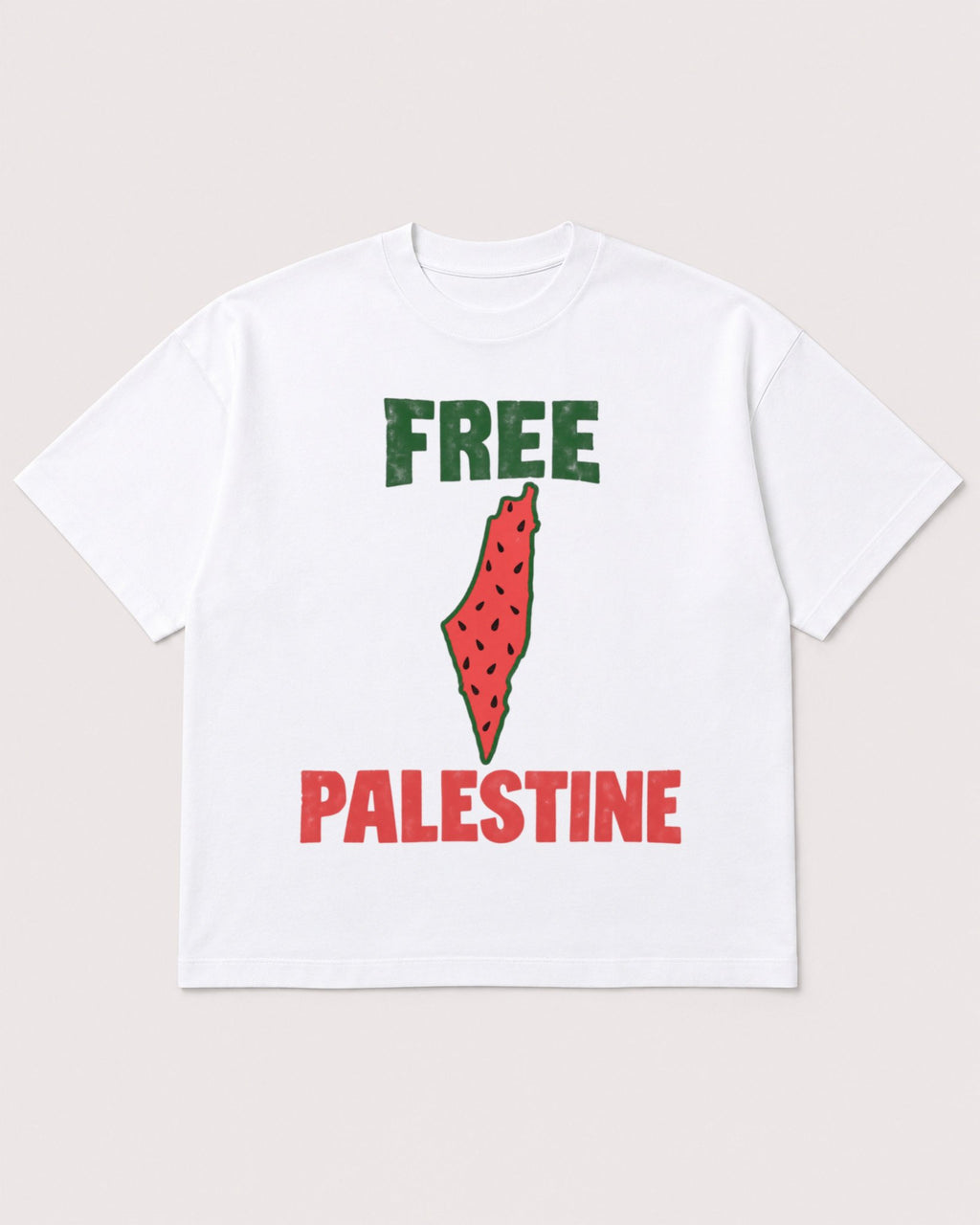 Mockup Boxy Heavyweight Tee White product