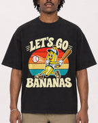 Mockup Boxy Heavyweight Tee Black male close-up 04
