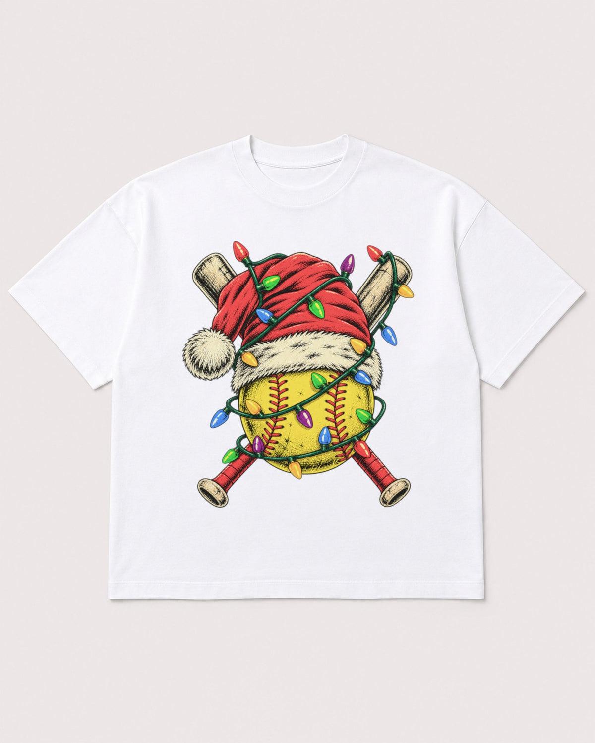 Mockup Boxy Heavyweight Tee White product