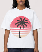 Mockup Boxy Heavyweight Tee White female close-up 04