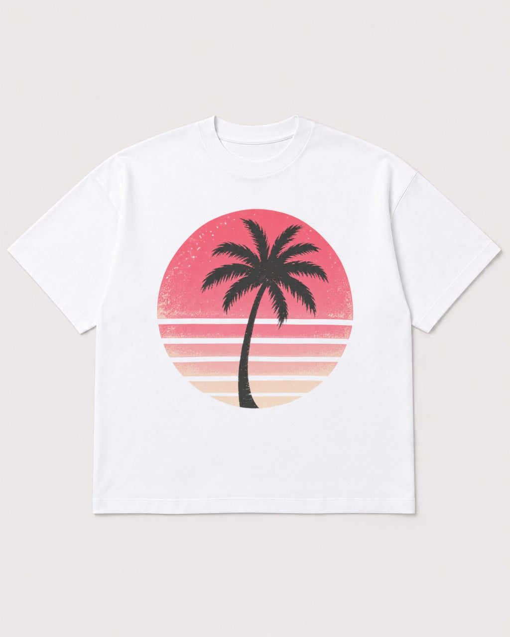 Mockup Boxy Heavyweight Tee White product