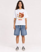 Mockup Boxy Heavyweight Tee White female full-body 06
