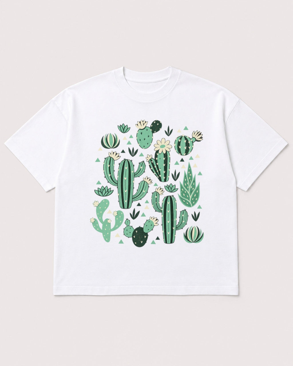 Mockup Boxy Heavyweight Tee White product