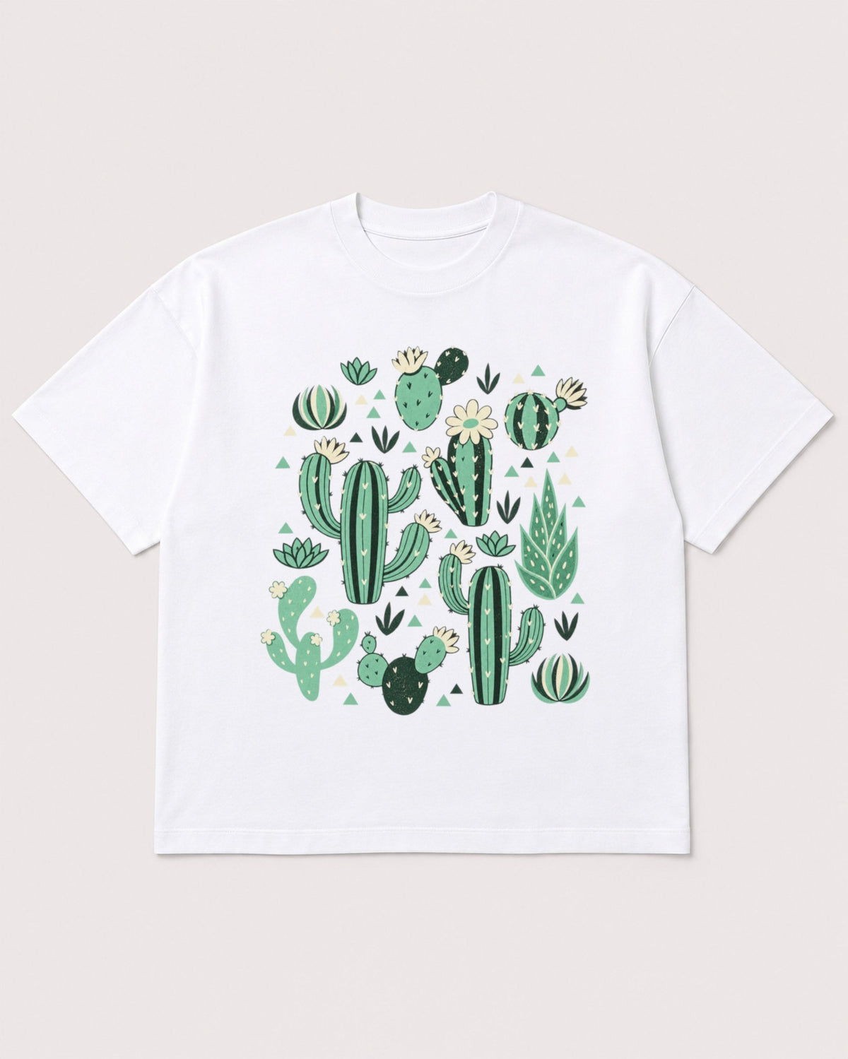 Mockup Boxy Heavyweight Tee White product