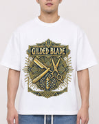 Mockup Boxy Heavyweight Tee White male close-up 13