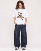 Mockup Boxy Heavyweight Tee White female full-body 09