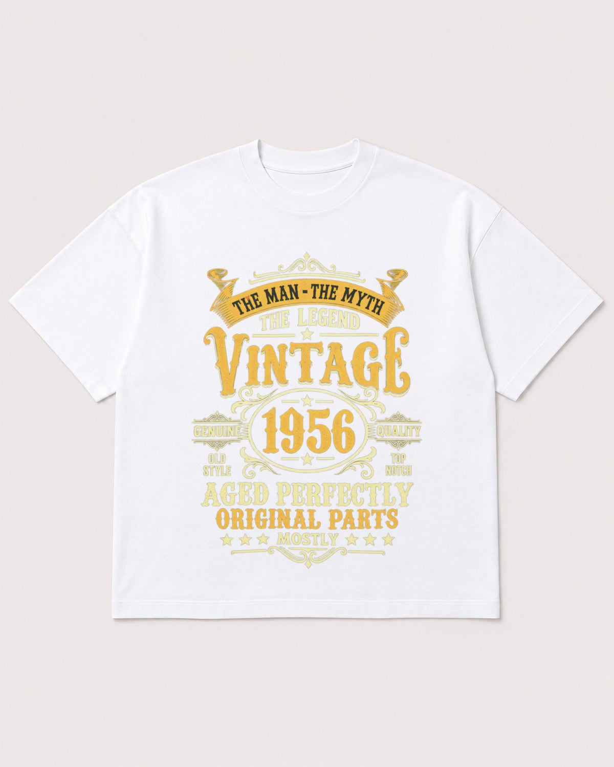 Mockup Boxy Heavyweight Tee White product