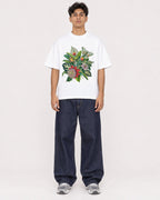 Mockup Boxy Heavyweight Tee White male full-body 16