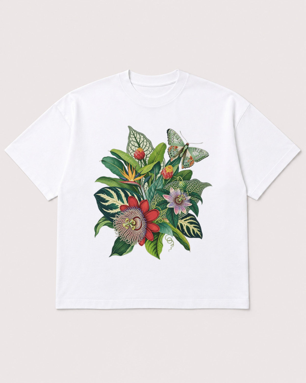 Mockup Boxy Heavyweight Tee White product