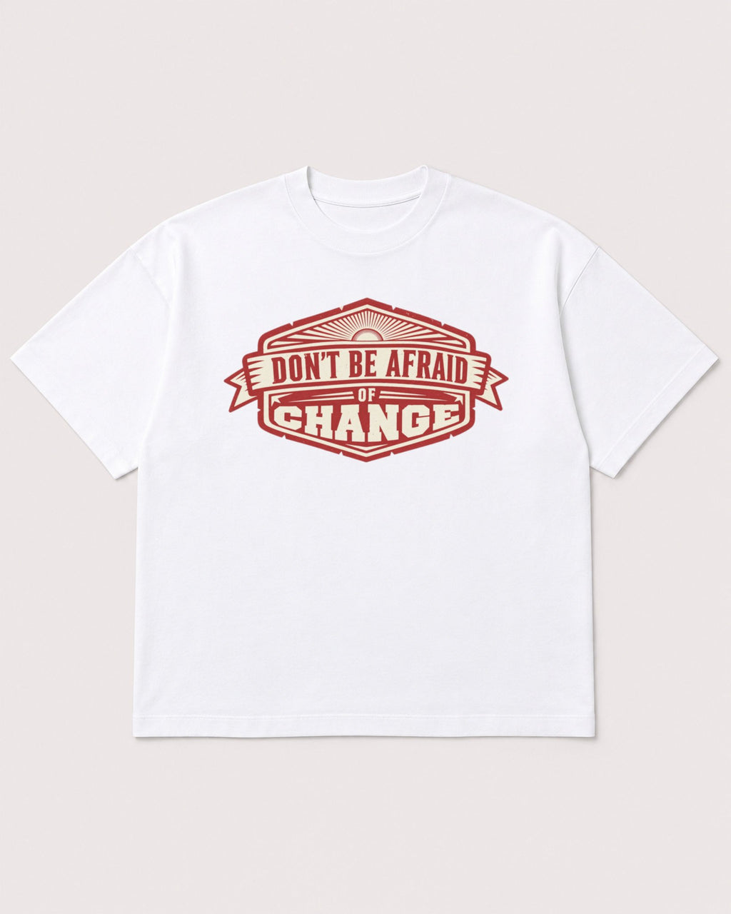 Mockup Boxy Heavyweight Tee White product