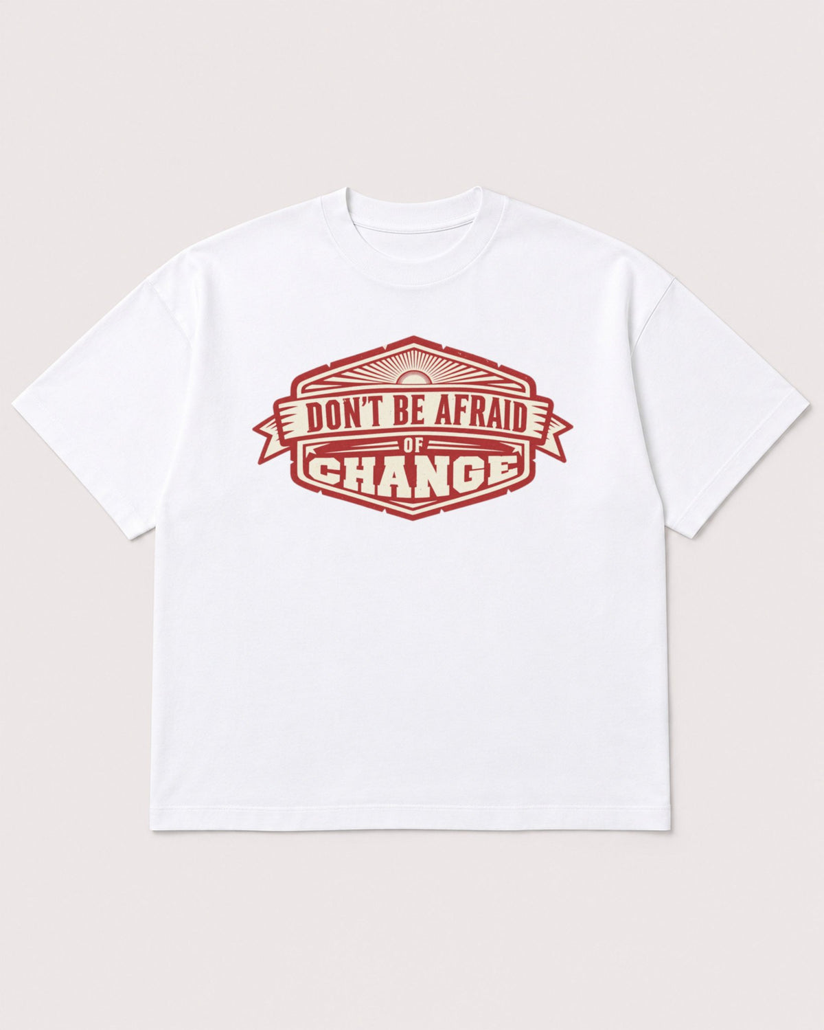 Mockup Boxy Heavyweight Tee White product