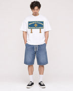 Mockup Boxy Heavyweight Tee White male full-body 03