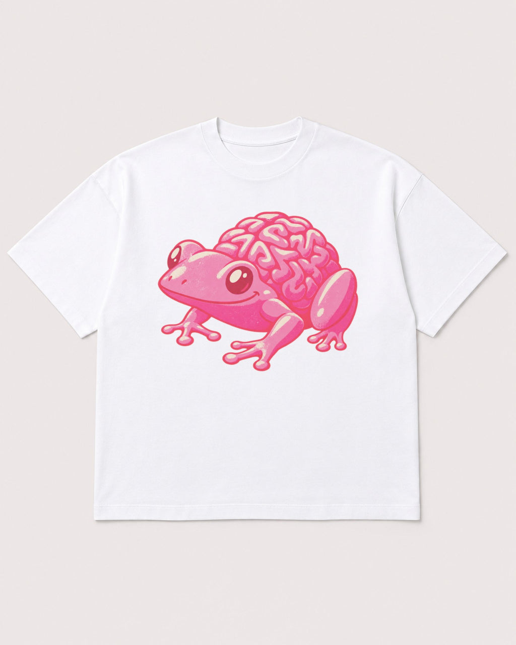 Mockup Boxy Heavyweight Tee White product