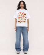Mockup Boxy Heavyweight Tee White female full-body 30