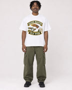 Mockup Boxy Heavyweight Tee White male full-body 04