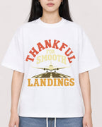 Mockup Boxy Heavyweight Tee White female close-up 01