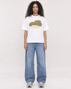Mockup Boxy Heavyweight Tee White female full-body 10