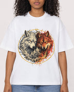 Mockup Boxy Heavyweight Tee White female close-up 05