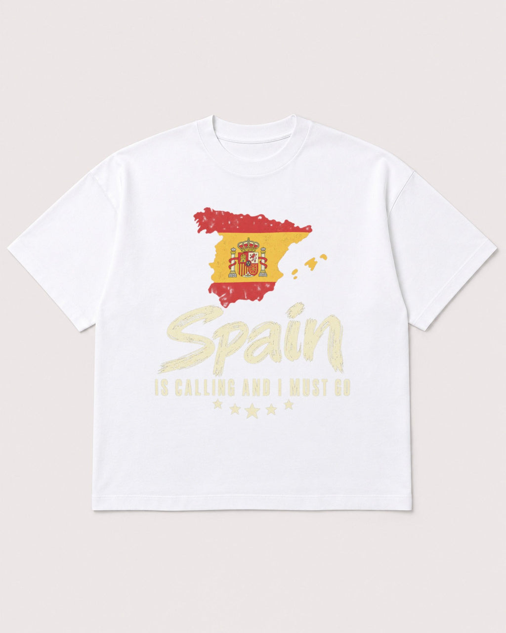 Mockup Boxy Heavyweight Tee White product