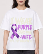Mockup Boxy Heavyweight Tee White female close-up 03