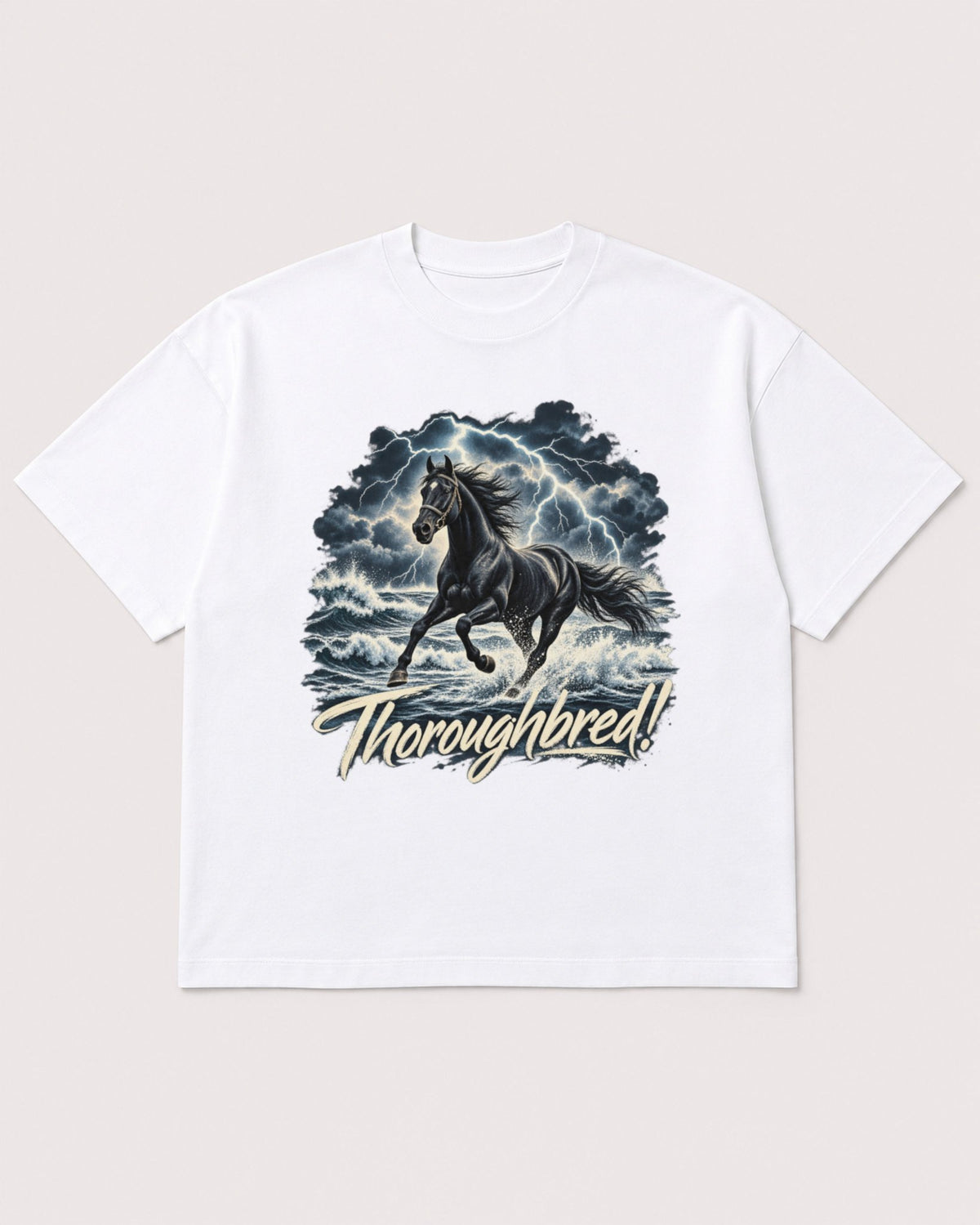 Mockup Boxy Heavyweight Tee White product