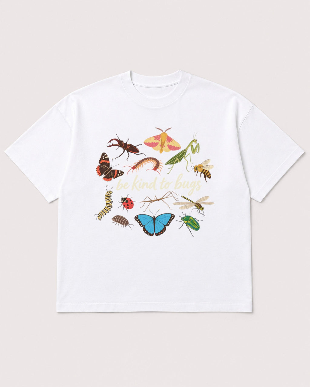 Mockup Boxy Heavyweight Tee White product