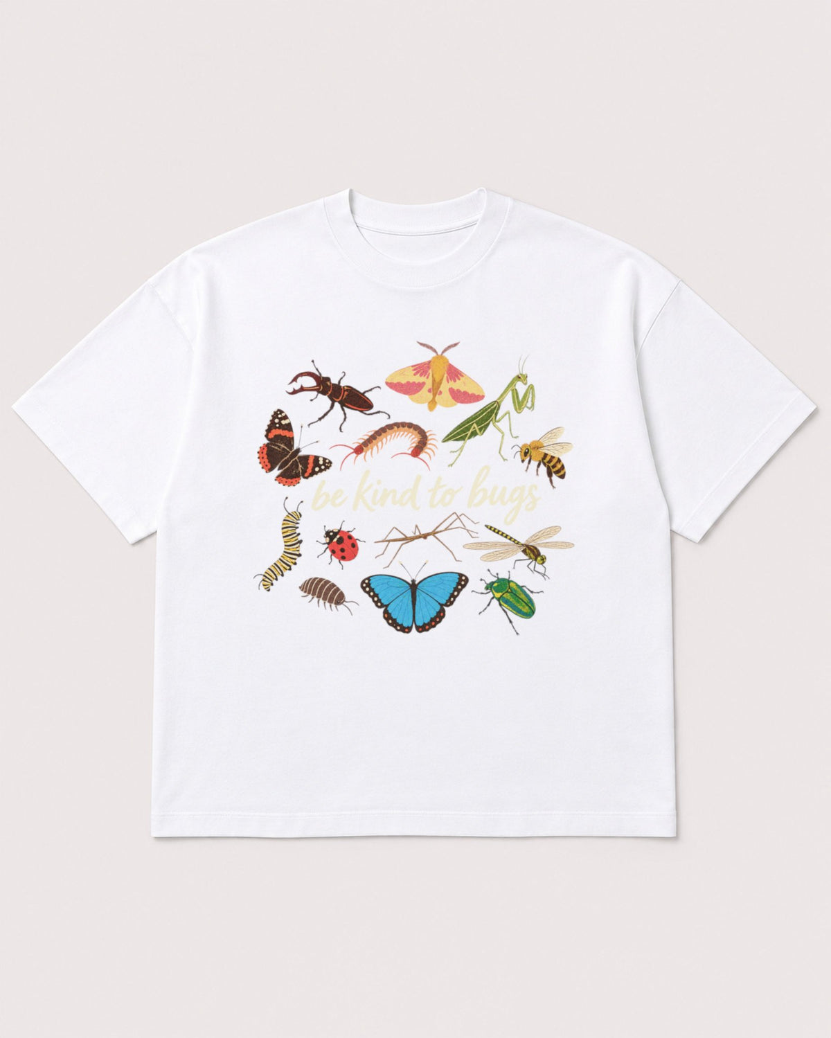 Mockup Boxy Heavyweight Tee White product