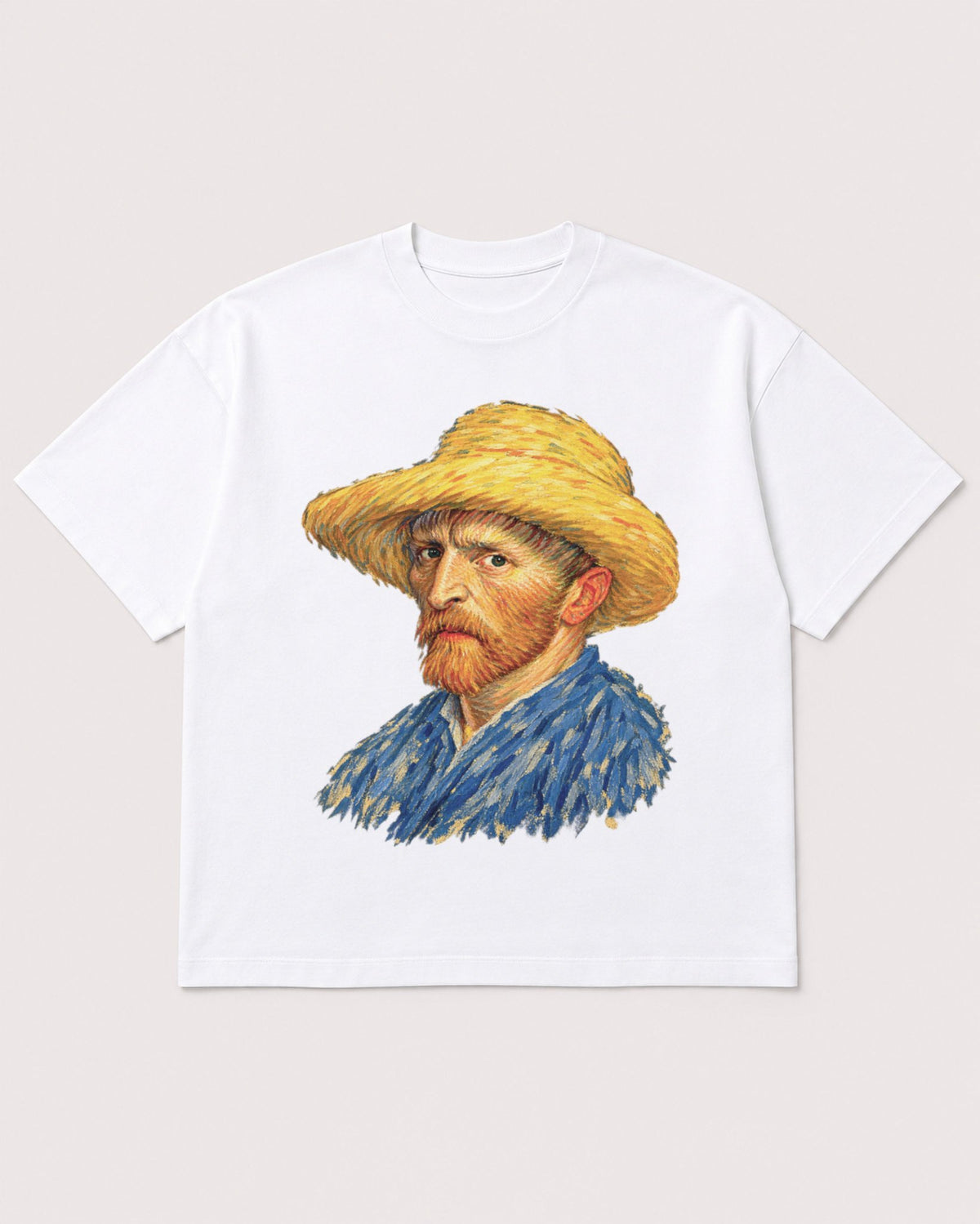 Mockup Boxy Heavyweight Tee White product