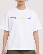 Mockup Boxy Heavyweight Tee White female close-up 12