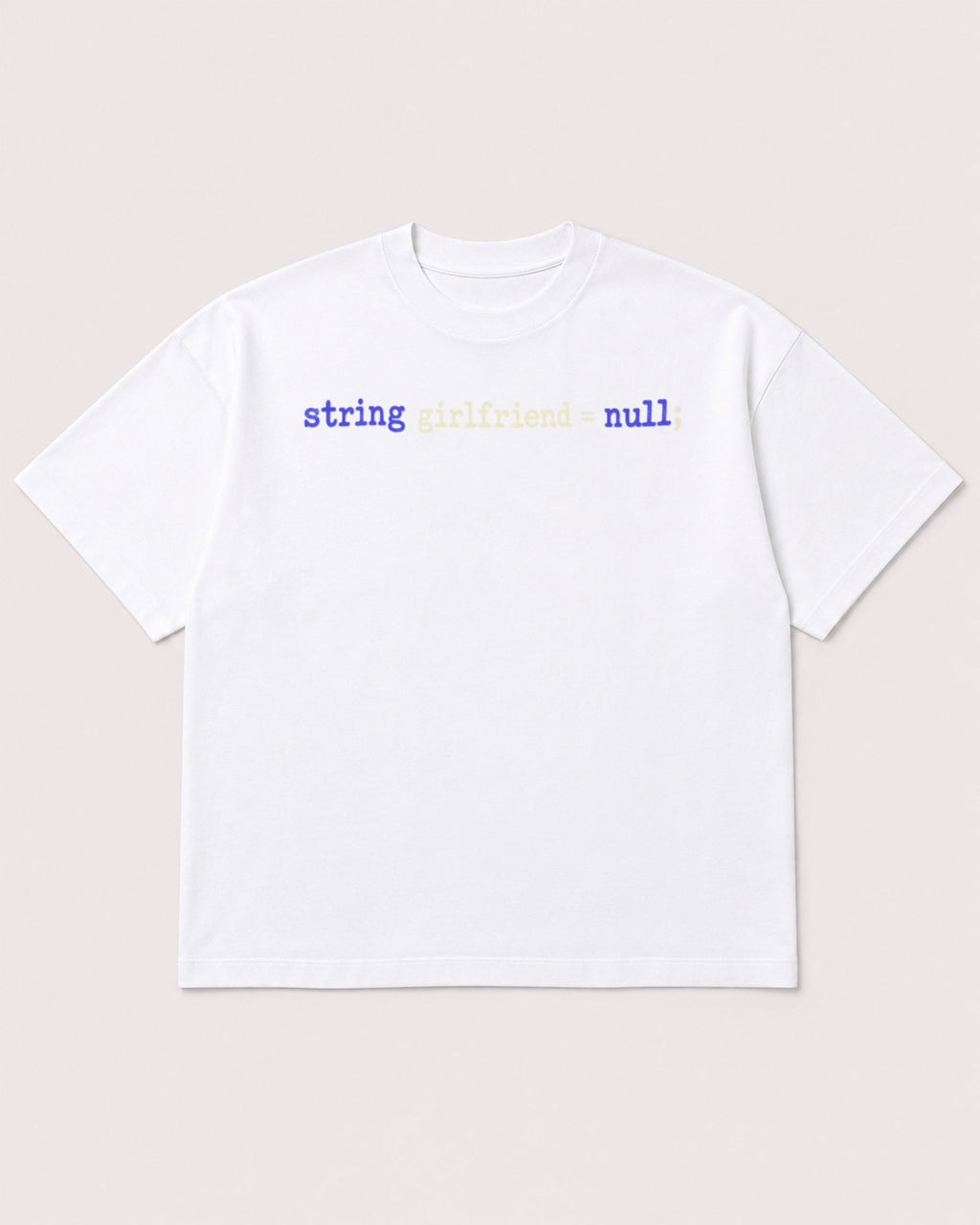 Mockup Boxy Heavyweight Tee White product