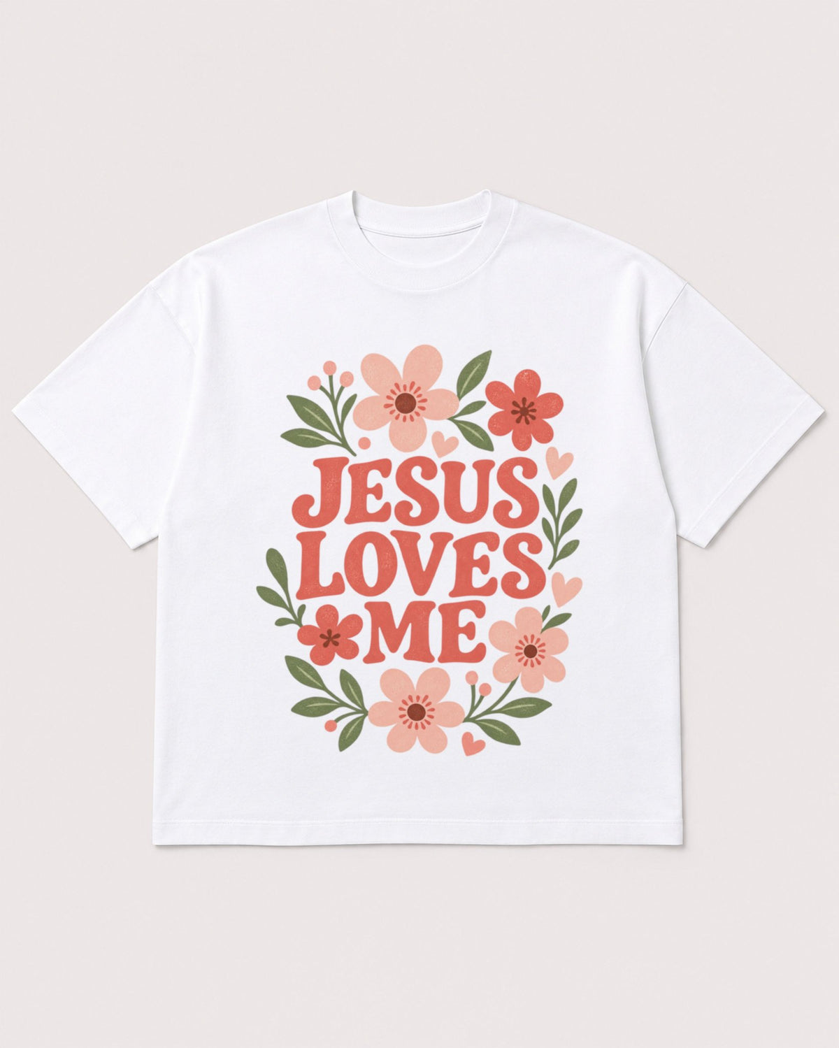 Mockup Boxy Heavyweight Tee White product