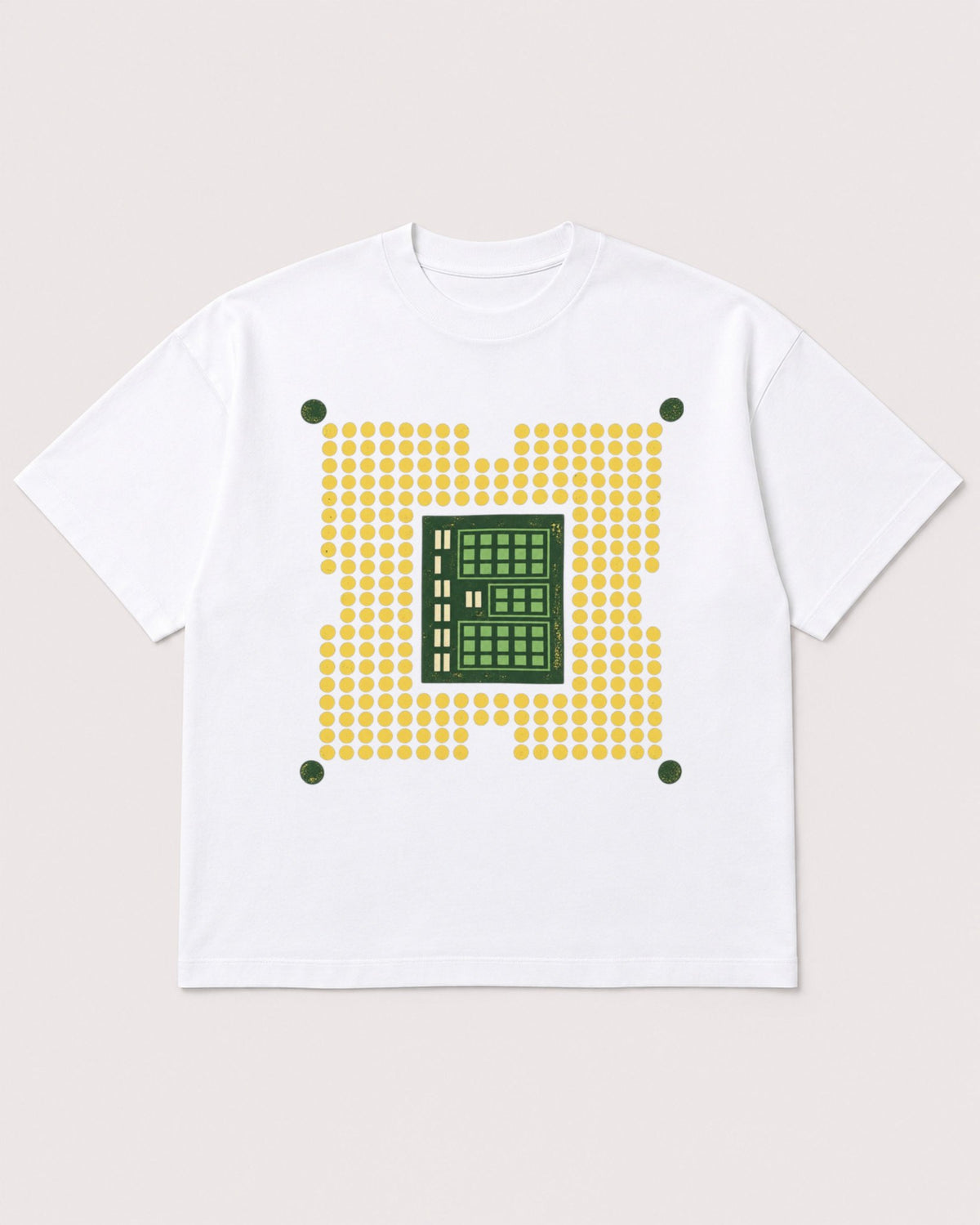 Mockup Boxy Heavyweight Tee White product