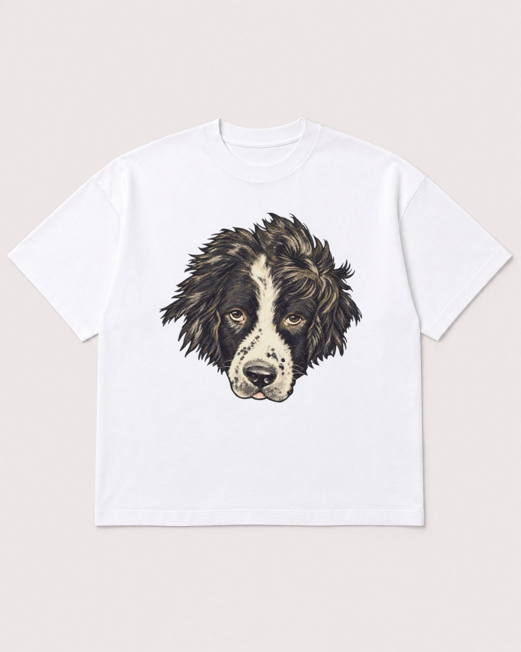 Mockup Boxy Heavyweight Tee White product
