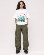 Mockup Boxy Heavyweight Tee White female full-body 07