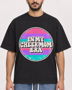 Mockup Boxy Heavyweight Tee Black male close-up 07