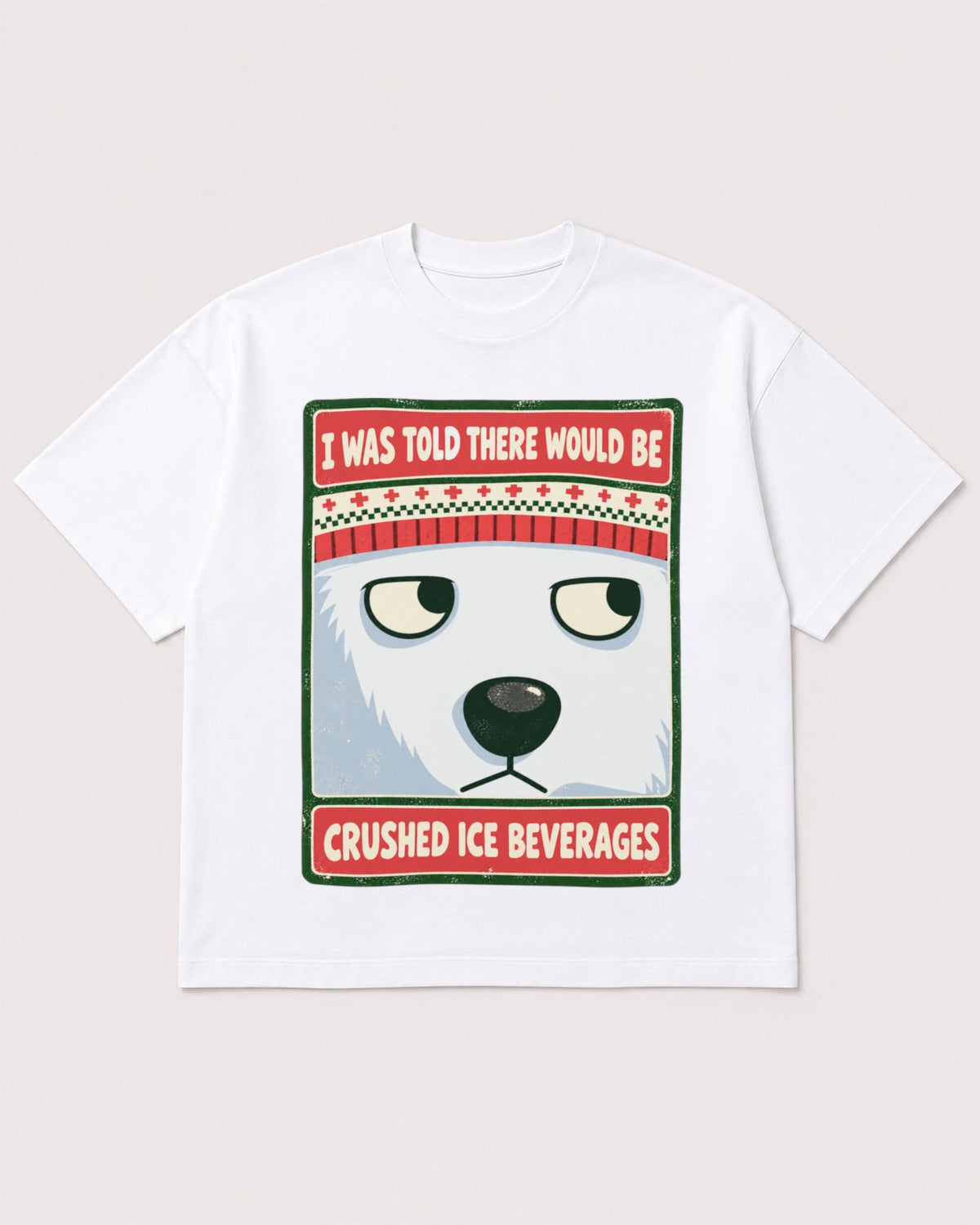 Mockup Boxy Heavyweight Tee White product